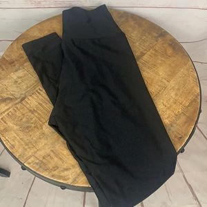 American Apparel Nylon Black Leggings
